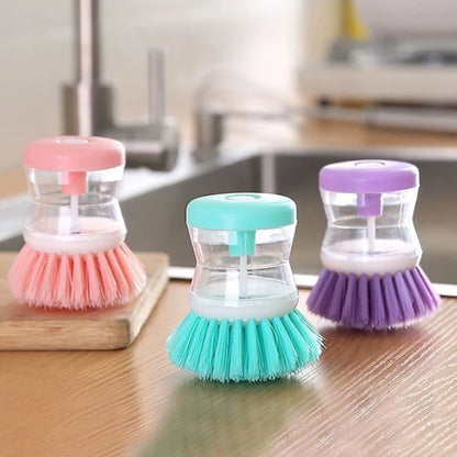 2 IN 1 Wash Pot Brushes