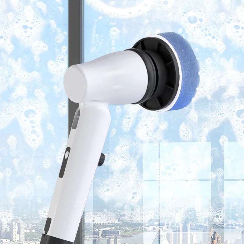 7 In 1 Adjustable Angle Electric Cleaning Brush