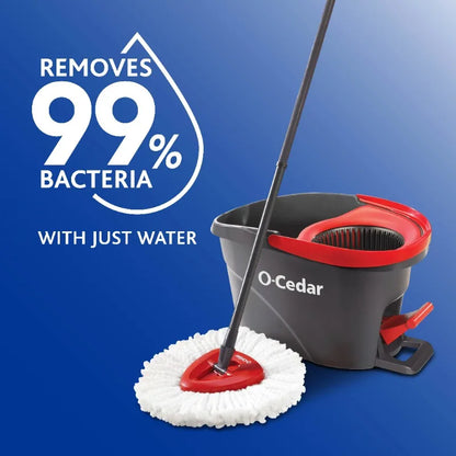 Microfiber Spin Mop and Bucket Cleaning System