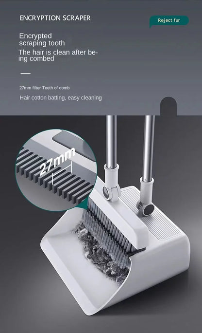 Thickened Broom Dustpan Floor Brush Set