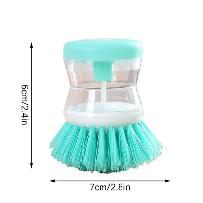 2 IN 1 Wash Pot Brushes