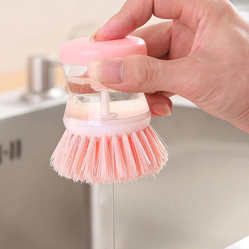 2 IN 1 Wash Pot Brushes