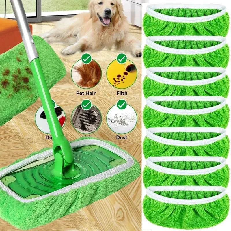 Sweeper Reusable Microfiber Mop Pads