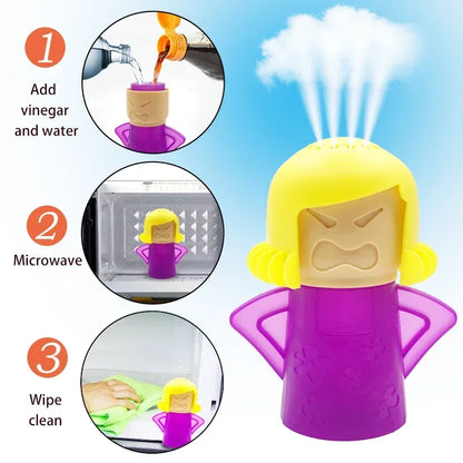 1pc Microwave Oven Cleaner