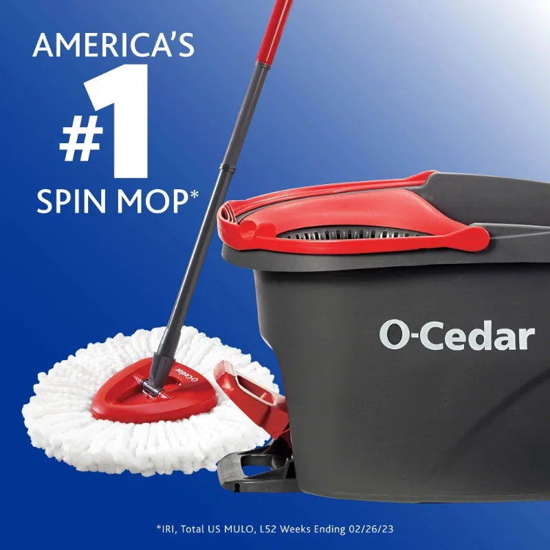 Microfiber Spin Mop and Bucket Cleaning System